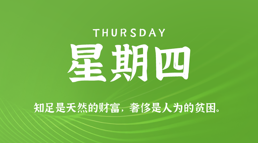 05日01日，星期四，在这里每天60秒读懂世界！